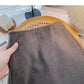 Versatile high waist wrap hip slim A-line skirt  5479