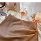 Korean irregular PU leather high waist wrap hip slim fashion skirt  5378