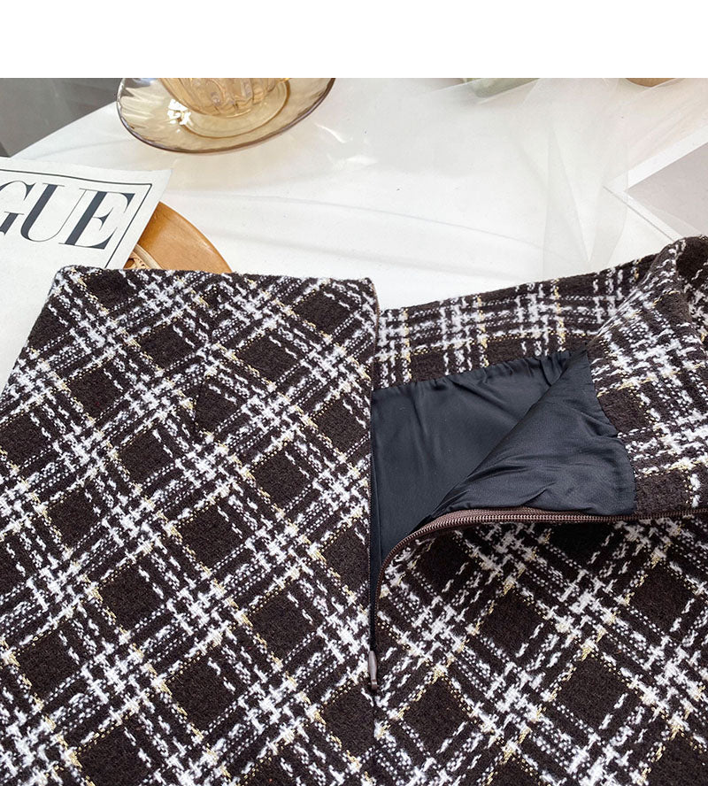 Korean style, retro, thin, versatile skirt fashion  5538