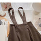 Woolen skirt high waist A-line umbrella skirt 5376