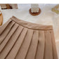 New Korean age reducing college style high waist A-line skirt  5380