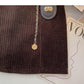 Versatile fashion high waist corduroy short skirt for waist bag  5429