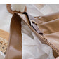 Age reducing pleated high waist A-line skirt with belt  5482