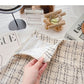 Retro small fragrance plaid skirt fashion  5394