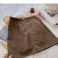 Korean retro personality small pocket skirt trend  5500