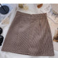 Korean minority temperament shows thin Hip Wrap Skirt  5491