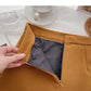 Korean fashion design, slim woolen skirt  5478