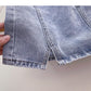 New Korean version of Hong Kong Style versatile slim split high waist skirt  5403
