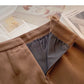 Slim high waist pleated skirt to prevent light loss  5470