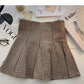 Design-Nischen-Rock im Hong Kong-Stil mit hoher Taille und Tausend-Vogel-Karos 5418