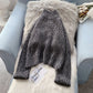 Half turtleneck sweater with backing and sweater inside  5161
