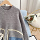 Design-Sinn Minorität Retro-japanischer fauler Pullover 5176