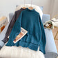 High neck sweater design sense of minority sweater top  5228