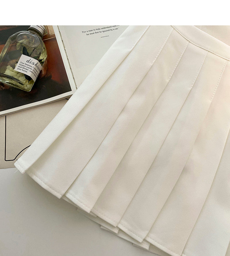 Pleated skirt for A-line skirt  5284