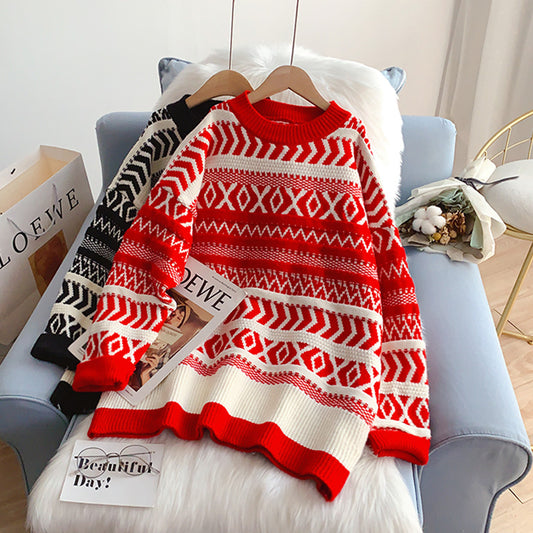New Sen loose sweater coat  5185