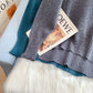High neck sweater design sense of minority sweater top  5228