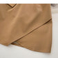Koreanisches Design, unregelmäßiger, schmaler Hüftwickelrock 5279