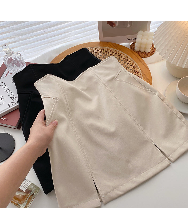Neuer koreanischer Modetaschenhüften-dünner Rock 5270