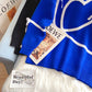 Klein Blue Ribbon Love dekorativer Pullover 5213