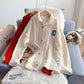 Vintage twist red sweater coat cardigan  5263