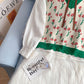 New design sense of knitted vest  5144