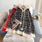 Korean retro lazy wind long sweater  5139