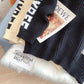 Thick thread high neck sweater lazy wind  5231