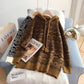 Korean retro lazy wind long sweater  5139