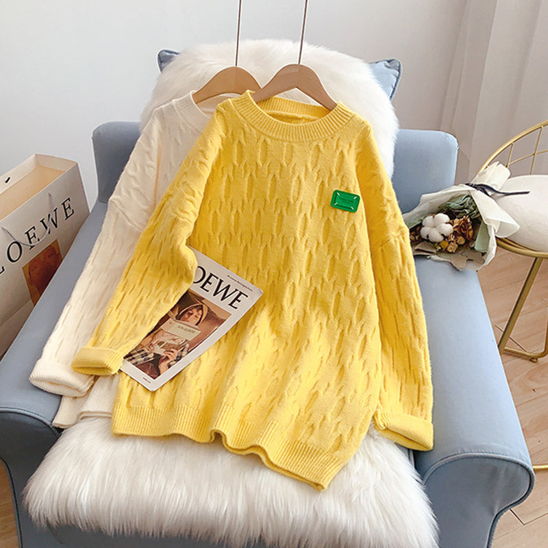 Japanese soft pink Pullover  5143