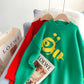 Loose pullover, wearing a lazy and foreign style sweater  5261