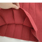 Faltenrock, vielseitiger Strickrock in A-Linie mit hoher Taille 5309
