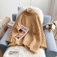 Design lamb wool stitched turtleneck sweater  5177