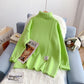 Lazy wind high neck sweater thickened bottomed Shirt Top  5208