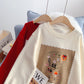 Christmas Sweater besticktes Strickunterteil für Damen 5154