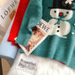 Languid style, foreign style, aging design sense sweater top  5264