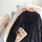Nerzimitat weich gewachster Pullover Strickoberteil 5260