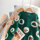 Christmas clothes sister sweater  5256