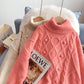 Twist Rollkragenpullover Pullover Top 5191