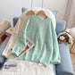 Sanfter Pullover Damen neues Strickunterteil Shirt 5127