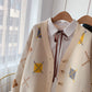 Knitted cardigan coat lazy style coat  5077