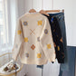 Knitted cardigan coat lazy style coat  5077