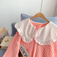 Neuer weiblicher Puppenkragen Pullover locker fauler Pullover 5020