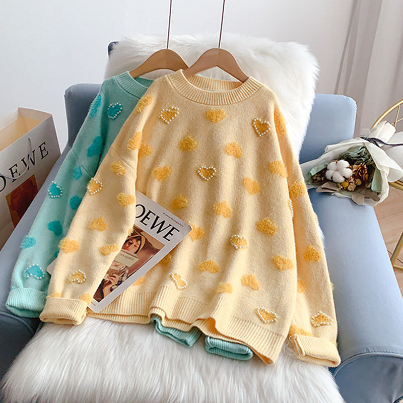 Love sweater sweet sweater top  5069