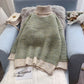 Coarse wool high neck sweater Pullover  5056