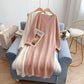 Strickkleid mit V-Ausschnitt 5027