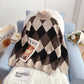 Vintage Lingge Pullover mit Stehkragen ist faul draußen zu tragen 5047