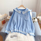 Pullover loose outer wear lazy style sweater top  4988