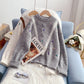 Small fresh and sweet sweater design sense sweater  5000