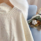 Japanese soft wind twist sweater female Pullover small man  4945