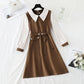 Das koreanische Kleid mit Reversboden ist modisch und schlank 4793